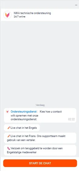 Nika Casino Klantenservice